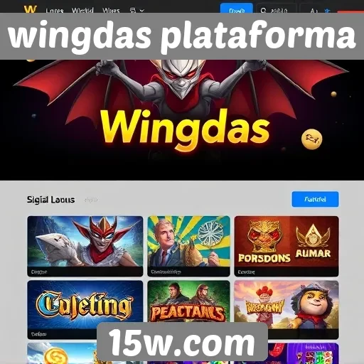 Wingdas plataforma oferece diversidade de jogos online